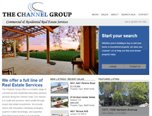 Tablet Screenshot of channelgroupsb.com